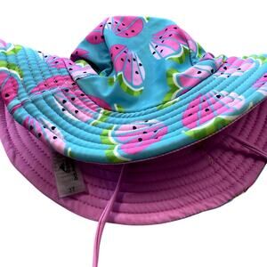 Dolphin Love Girls Watermelon Sun Hat Size 3T